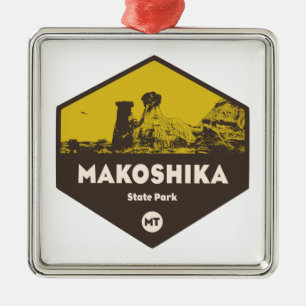 マコシカ州立公園（モンタナ州） メタルオーナメント