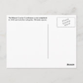 マコンカウンティコートハウスラファイエット， TN ポストカード (裏面)