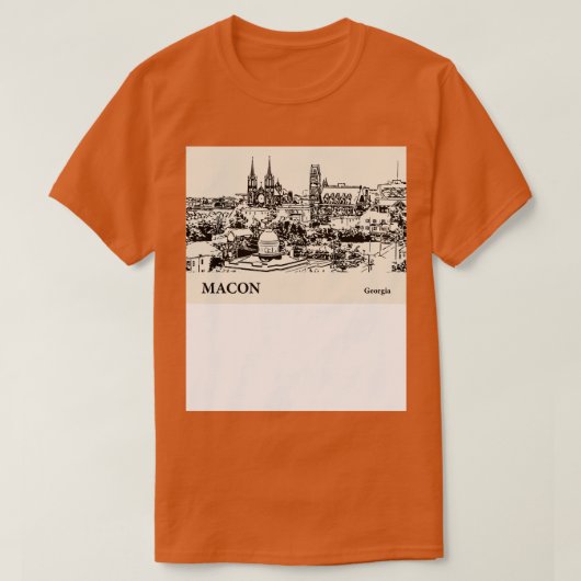 マコングルジアTシャツ1 Tシャツ (デザイン正面)