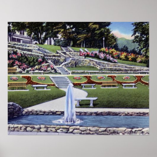 マコンジョージアワシントンパーク ポスター (正面)