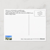 マコン，ジョージア，アメリカ ポストカード (裏面)