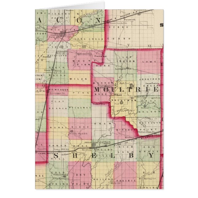 マコン、ムールトリー、シェルビー郡 (正面)