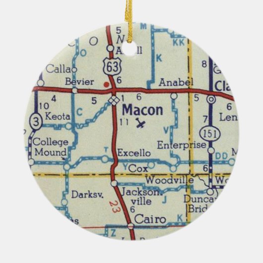 マコンMOヴィンテージマップ セラミックオーナメント (裏面)