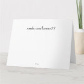 マコーオウム鳥ハッピーバースデービッグカード カード (裏面)