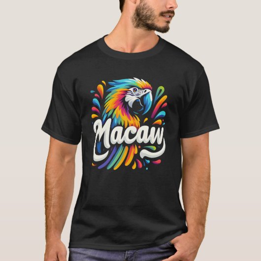 マコーオウム Tシャツ (正面)