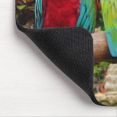 マコーパロカラフルッツの群れ マウスパッド (コーナー)