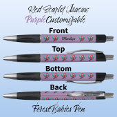 マコーパロットトロピカルバードサファリアニマルパープル🦜 ボールペン