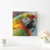 マコーパロット スクエア壁時計 (ホーム)