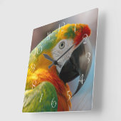 マコーパロット スクエア壁時計 (傾斜)