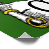 マコーミックコートオブアームズアイリッシュフラッグプリント ポスター (角)