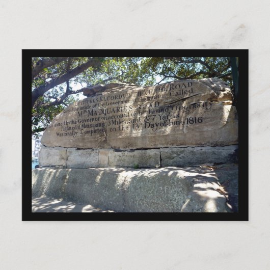 マコーリー夫人の椅子 ポストカード (正面)