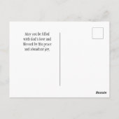 マコ12:30-31 愛しなさい 主なる神を ポストカード (裏面)