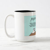 マゴット離婚 ツートーンマグカップ (左)