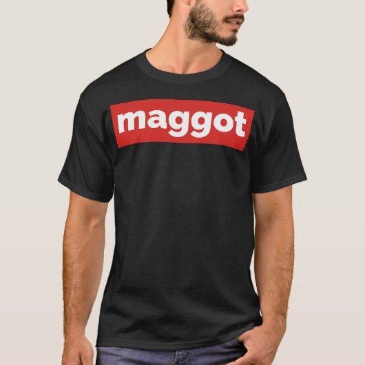 マゴット。 Tシャツ (正面)