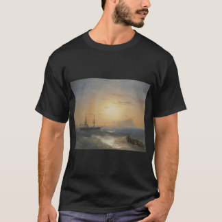 マゴビとアイ・ペトリの山々が見えるヤルタの湾 Tシャツ