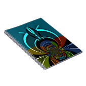 マサイカラフルシールドデザイン ノートブック (右側)