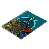 マサイカラフルシールドデザイン ノートブック (左側)