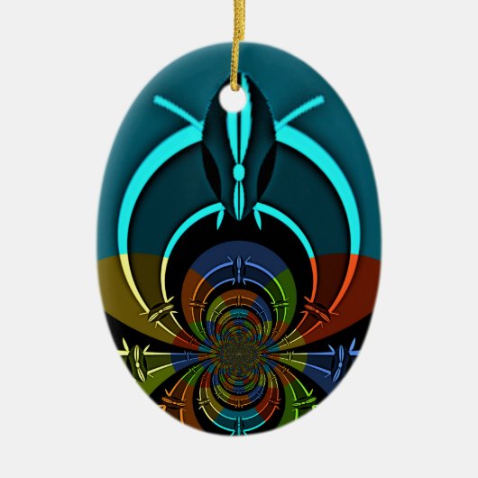 マサイカラーズハクナマタタ セラミックオーナメント (正面)