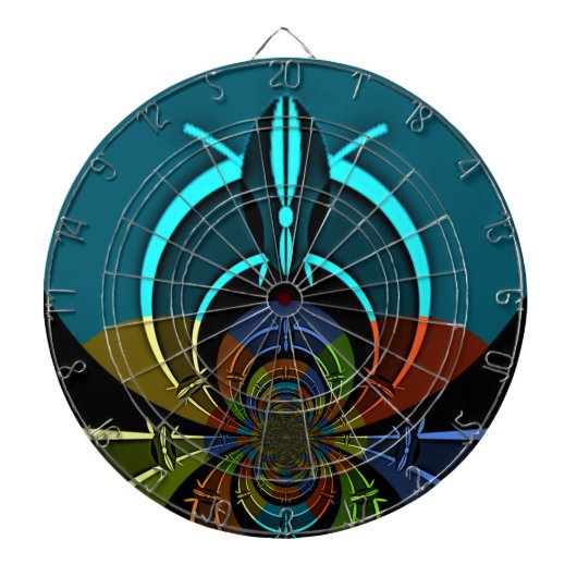 マサイカラーズハクナマタタ ダーツボード (正面)