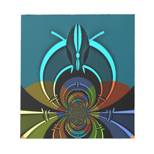 マサイカラーズハクナマタタ ノートパッド (正面)