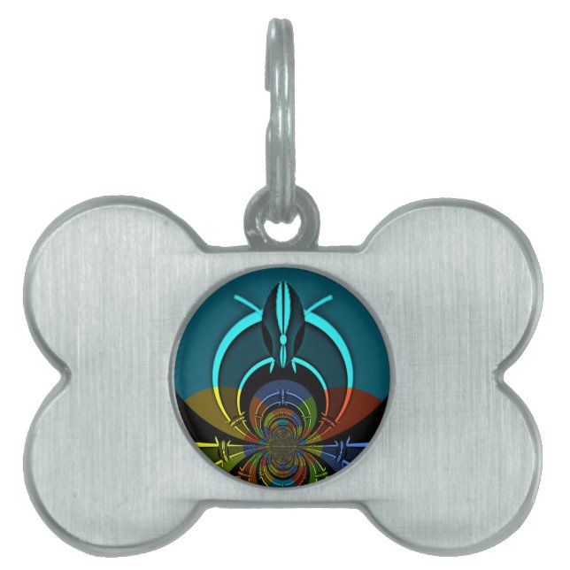 マサイカラーズハクナマタタ ペットネームタグ (正面)