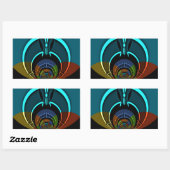 マサイカラーズハクナマタタ 長方形シール (シート)