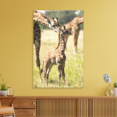 マサイギラフィ、ジラファカメロパルダリス2 キャンバスプリント (インサイチュ (リビング))