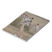 マサイギラフ (Giraffe Tippelskirchi) ノートパッド (回転)