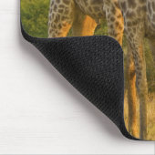 マサイグラフェスKenya Africa mousepaad マウスパッド (コーナー)