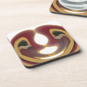 マサイトライバルワールアートプリント コースター (左側)