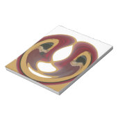 マサイトライバルワールアートプリント ノートパッド (回転)