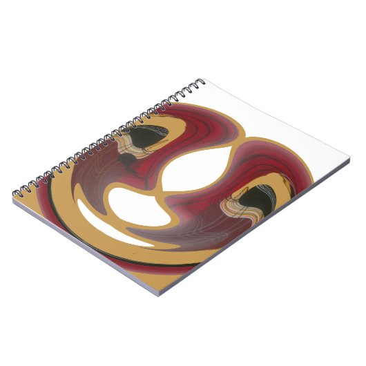 マサイトライバルワールアートプリント ノートブック (左側)