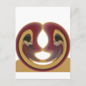 マサイトライバルワールアートプリント ポストカード (正面)