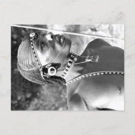 マサイポートレート ポストカード