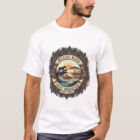 マサイマラ Tシャツ (正面)