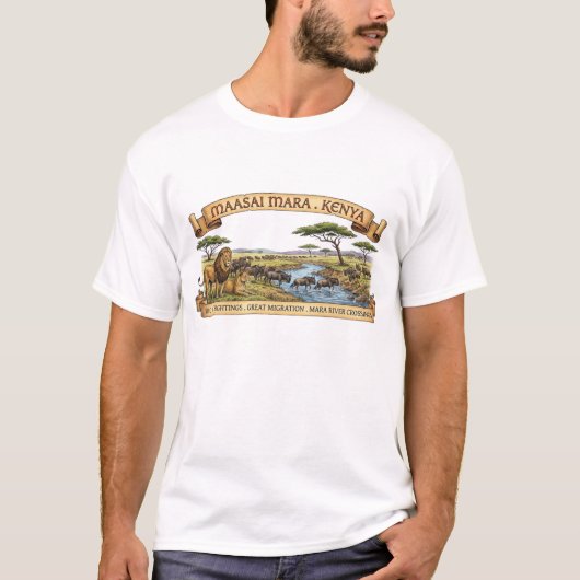 マサイマラ Tシャツ (正面)