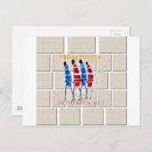 マサイモランスクリスチャンアートプリント ポストカード (正面/裏面)