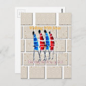 マサイモランスクリスチャンアートプリント ポストカード (正面/裏面)