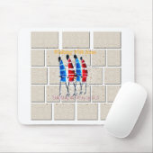 マサイモランスクリスチャンアートプリント マウスパッド (マウス)