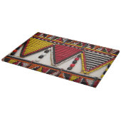 マサイ族の仲間 カッティングボード (角)