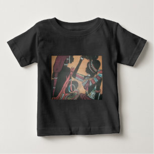 マサイ族の伝統の永遠の美しい ベビーTシャツ