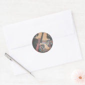 マサイ族の伝統の永遠の美しい ラウンドシール (封筒)