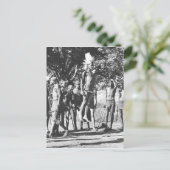 マサイ族の戦士ジャンピングコンテスト ポストカード (スタンド正面)