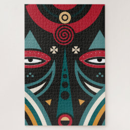 マサイ族の戦士 ジグソーパズル