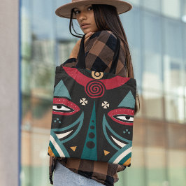 マサイ族の戦士 トートバッグ