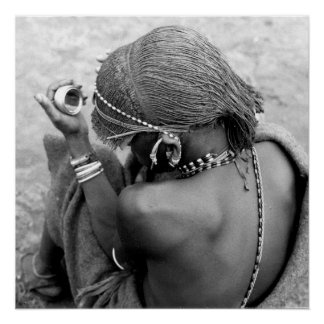 マサイ族の戦士 ポスター