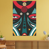 マサイ族 キャンバスプリント (インサイチュ (リビング))