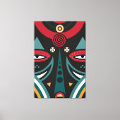 マサイ族 キャンバスプリント (正面)