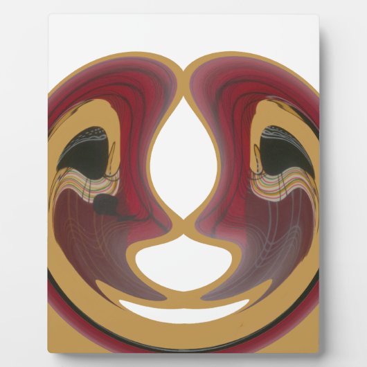 マサイ族 トライバル ワール アート プリント フォトプラーク (正面)