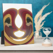 マサイ族 トライバル ワール アート プリント フォトプラーク (側面)